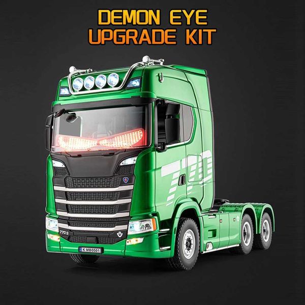 1501 RC Truck Accessories HUINA Demon Eye Light Remote Control Tractor Upgrade Parts for 770S Model Toy C260710