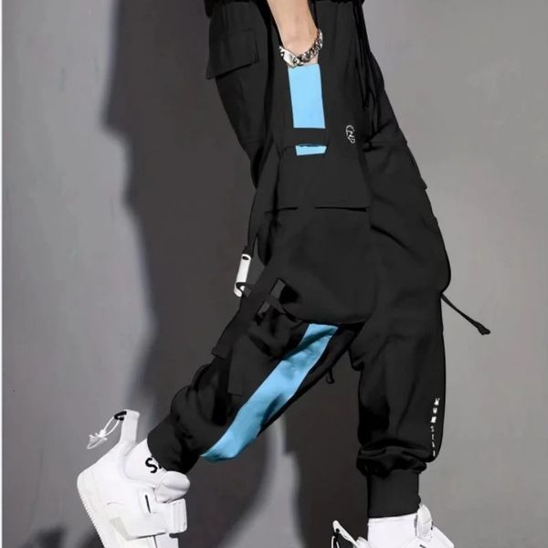 Mens pants mens Korean style trendy loose fitting student ins nine point chic casual workwear pants trendy ankle b 260711BJ