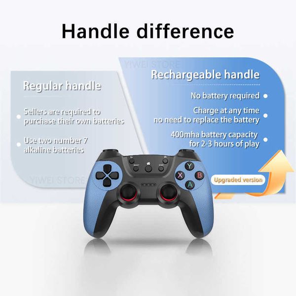 Premium x2blue Game Console Dual-Player Connection Wireless TV Home T260715