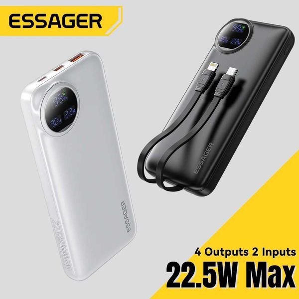 Essager Power Bank 30000mAh 225W PD Fast Charging Portable Powerbank 20000mAh/10000mAh For iPhone 16 15 14pro Max Huawei Xiaomi C260716 from DHgate
