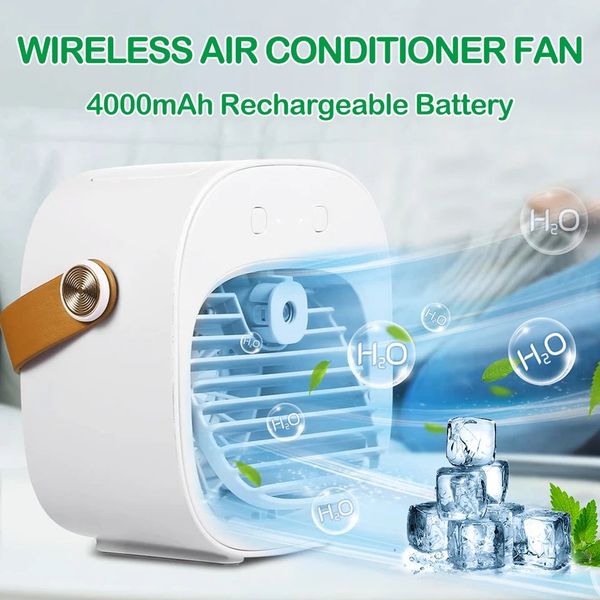 Rechargeable Air Cooler Portable Mini Fan for Room and Camping
