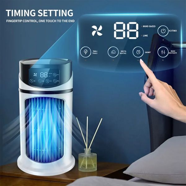 USB Powered Portable Air Cooler Fan for Office Use