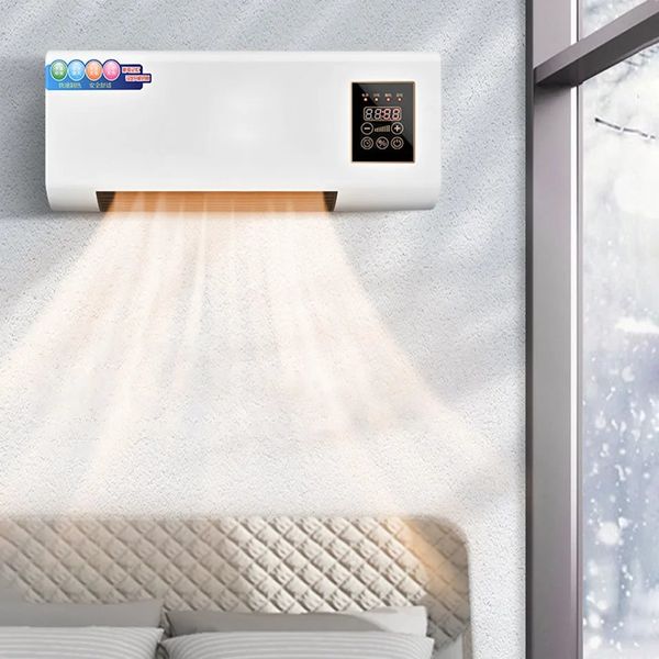 Cooling Heating Wall Mounted Electric Heater Air Conditioner Fan Combo