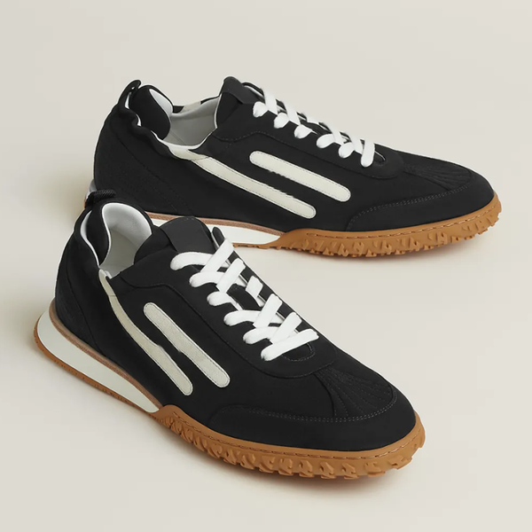 Luxury Designer Jet Sneakers Men's Casual Breathable Patchwork Genuine Leather Shoes Low Cut Lace Up Sports Sneakers Lightweight Comfortable Autumn Shoes