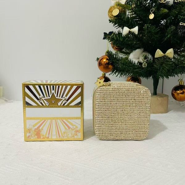 Luxurious makeup bag designer jewelry five-pointed star