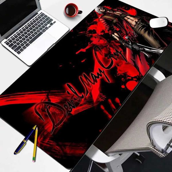 Devil May Cry Fashion Big Mouse Pad Large anion Desk Mat Luxury Desktop cardboard Office Computer CushionZ260720