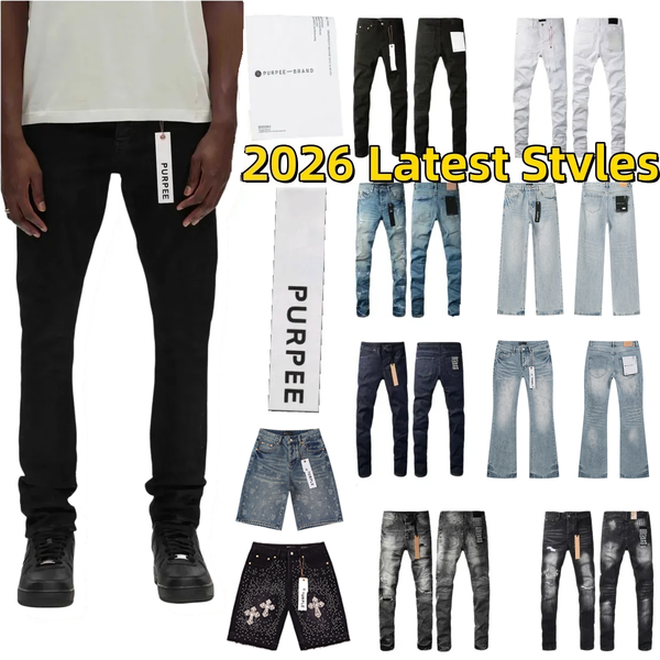 Designer Purple Jeans for Men Ripped, Slim Fit Denim with Rock & Hip Hop Style High End Quality Denim Trousers of Premium Quality