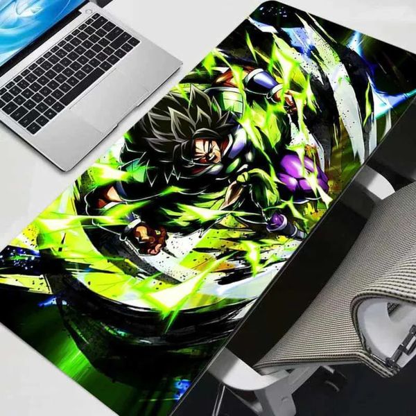 3Y Oversized Extended Full Desk Gaming Ergonomic Mouse Pads & Wrist Rest Cushions Dragon Broly Ball Z Mouse Pad Gamer Large Computer Notebook Pc Mousepad Carpet