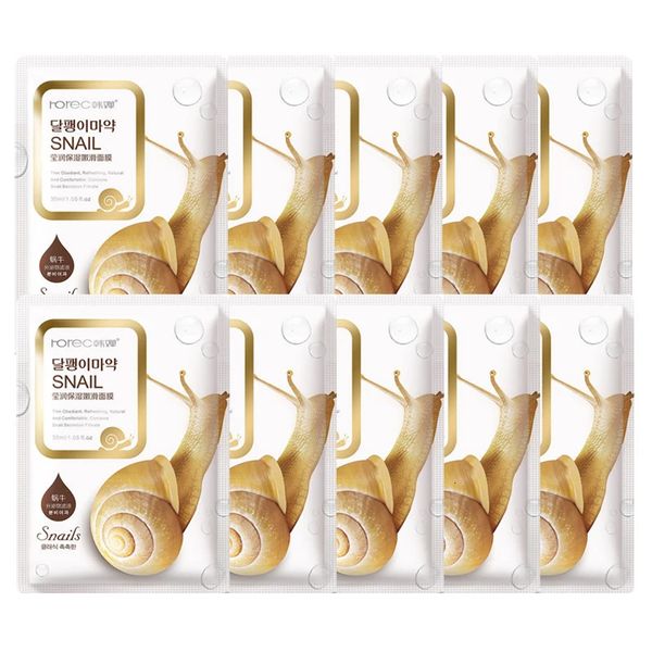 20pcs Snail izing Face Mask -aging s Facial Masks Sheet Skin Care Korean 260725