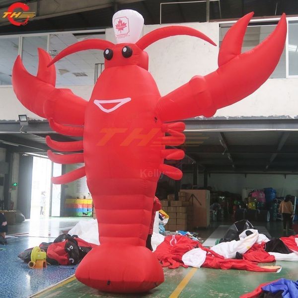 Free delivery Inflatable Red Lobster Blower Perfect for Outdoor Advertising & Entertainment