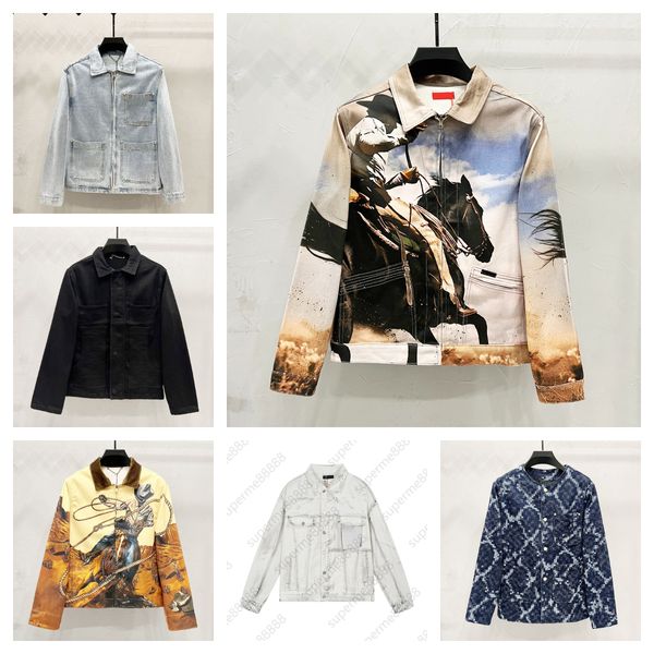 Men’s Retro Designer Denim Jacket