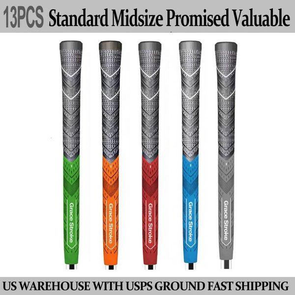 13x Girp Club Golf Grip Anti-slip 60R Natural Rubber Best Grips W260727