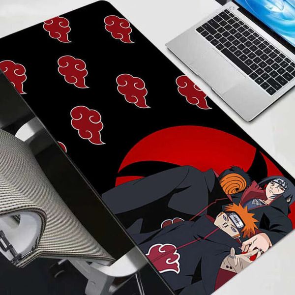 Ergonomic Mouse Pads & Wrist Rest Cushions N Oversized Extended Full Desk Gaming Naruto AKATSUKI Pads Anime Gaming Accessories Varmilo Keyboard Desk Mat Gabin 31