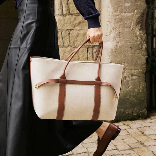 Luxury Brand Design Cowhide Handbags Casual Genuine Leather Tote With Wallets Old Money Aesthetic Bags Women