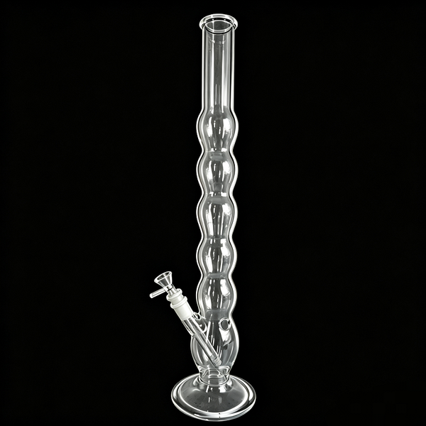 High-Quality Crystal-clear Glass Pipe for Your Hookah Setup Includes State-of-the-Art Filter Technology