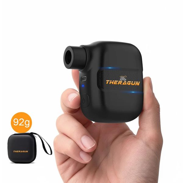 Mini Portable Bicycle Pump Rechargeable Electric Air Inflator 100PSI 5V Type-C Bike Accessories for Schrader Presta Tires 260731BJ
