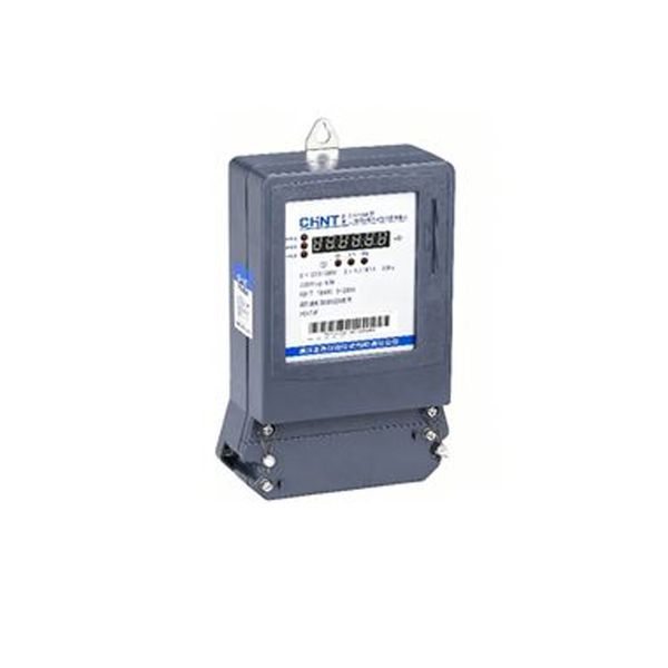 DTSY666 Three-phase Four-wire Electronic Prepaid Active Energy Meter, IC Card Recharge Prepayment Watt-hour Meter for Industrial & Commercial Use