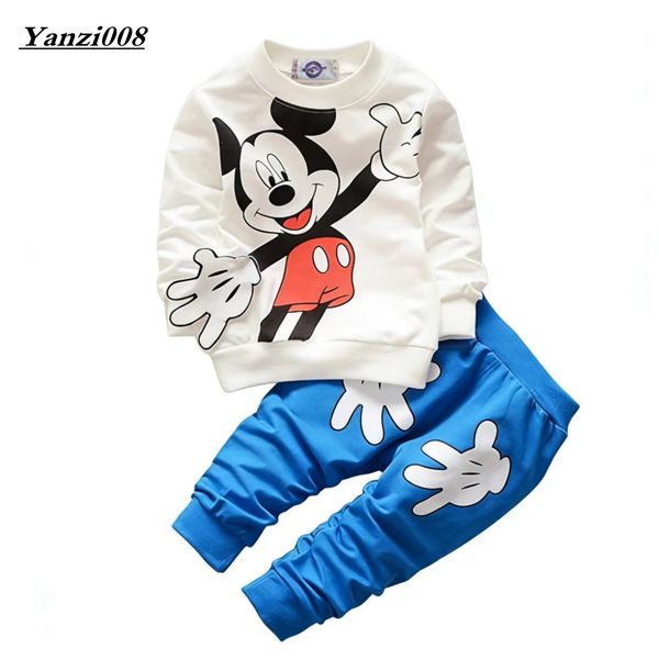 

Spring Autumn Kids Designer Clothes Boys Sets Children Clothing Toddler Brand Sets Baby Boys Girls Clothes 100% Cotton Clothing Set Designer Kids Clothes Girls Set, Blue