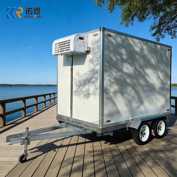 Refrigerated Container Trailer Cheap for Sale Portable Cold Storage Electric Reefer