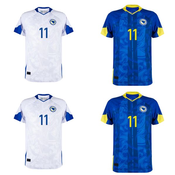 2026 2027 WORLD CUP Bosnia and Herzegovina Dzeko Soccer Jerseys 26 27 Home Away ALAJBEGOVIC BAJRAKTAREVIC Men kids Fans Football Jersey Shirts