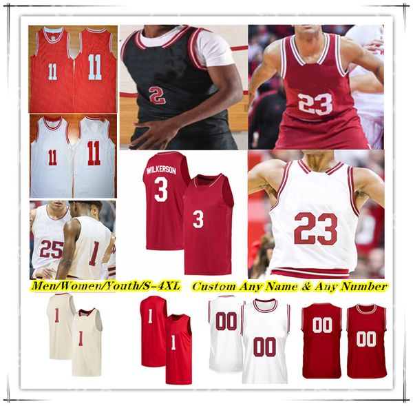 

Lamar Wilkerson College Basketball Jersey IU IndianaS HoosiersS Trayce Jackson-Davis Tucker DeVries Tayton Conerway Sam Alexis Reed Bailey Nick Dorn 4XL Custom, Men red style