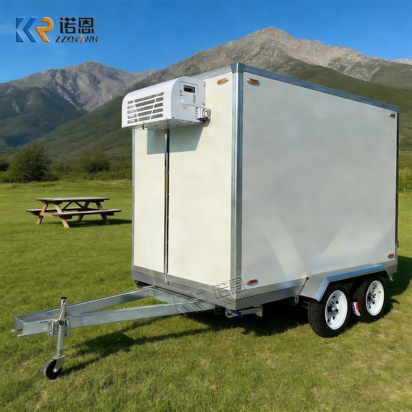 Chiller Cool Room Trailer Freezer Food mobile