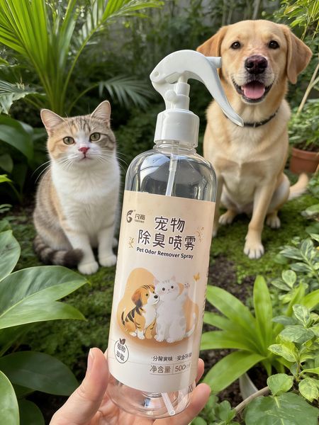 Pet for cats and dogs, 500ml, indoor urine odor eliminator, cat litter deodorizing spray, air deodorizer