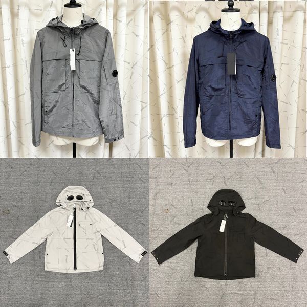 

Mens jacket designer puffer jacket zipper hoodies classic fashion company autumn and winter cotton padded jacket, Gray-c1