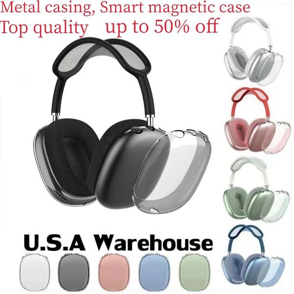 

USA tock delivery Metal earbuds pro max wireless max ANC pro and max earbuds headphone buds max headphones case earbuds Play foldable