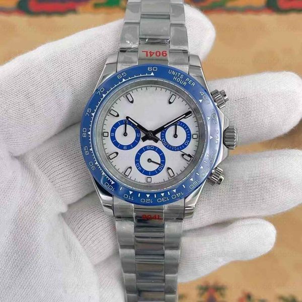 

AAASuper U1 ST9 Clasp top Mens Watch 3836 Automatic Mechanical Ceramic Bezel Spphire Glass Stainless Steel Solid Clasp waterproof Men Watches Male Wristwatch, A7