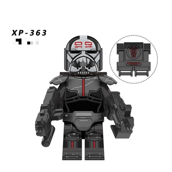 2026 New Product Kt1047 Sci-Fi Movie Series Educational Building Block Figure Toy In OPP Bag Toys