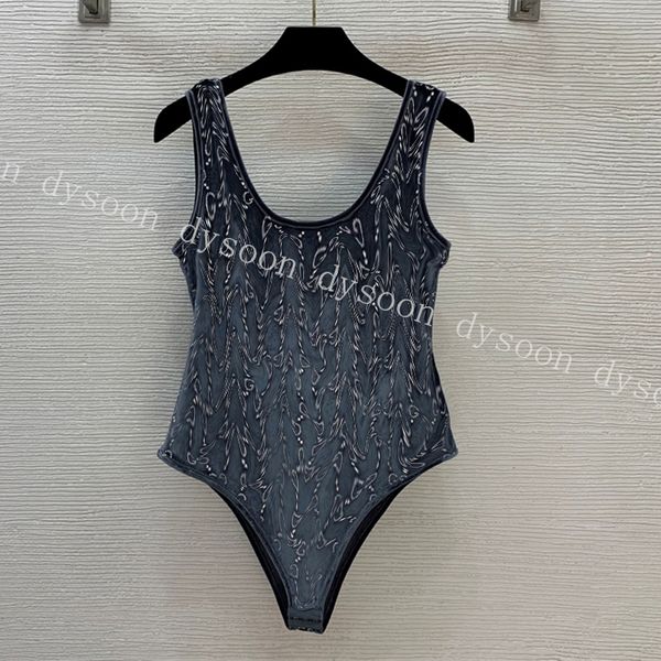 

Women Rhinestone Velvet Bodysuit, Sleeveless U-Back One Piece Swimsuit, Sparkly Vintage Y2K Party Bodysuit for Clubwear 35108, #2 black