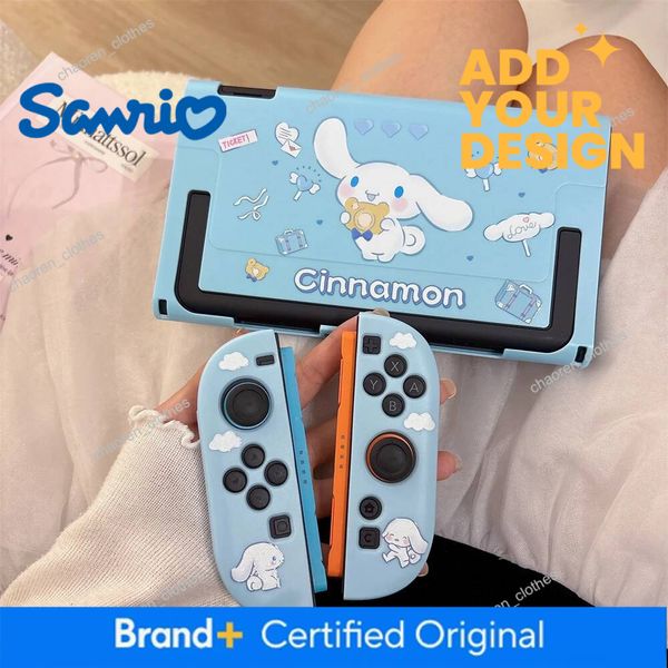 Designer Cinnamoroll Split Design Shell For Nintendo Switch 2 Shockproof Cover For Joycon Controller Console Protective Case