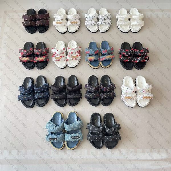 

2026 Designer Sandals, Letter Velcro Slippers, Platform Slippers, Fashionable Flat Sandals, Luxury Sandals, Casual Shoes, Beach Shoes CS01, # color 7