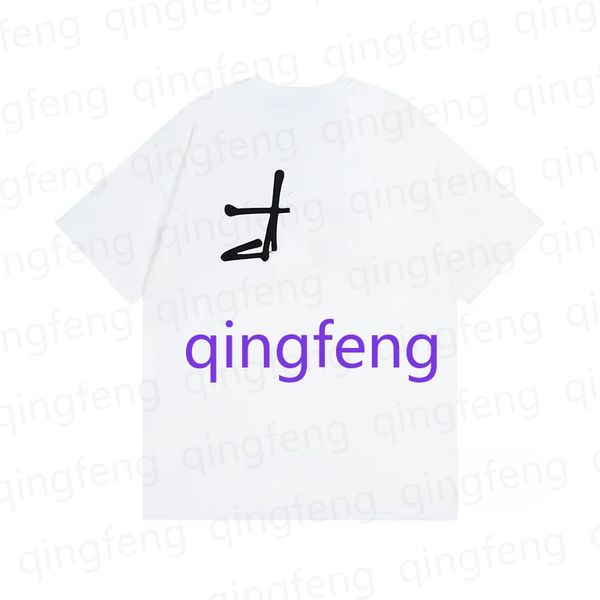 

European and American new 100% pure cotton men's T-shirt V-neck fashion brand slim fit T-shirt men's top T-shirt short sleeved T-shirt men's style, Yellow