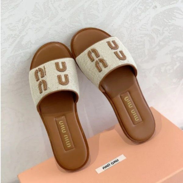 

designer Slides luxury sandals Casual shoes Designer weave Sliders fashion outdoor Beach sandale Womens Shoe flat loafer, A4