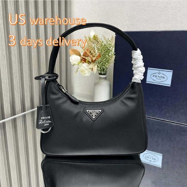 

Designer Bags Luxury Bags Nylon Bags Hobo Bags New Arrivals Women's Shoulder Bags Crossbody Bags Silver Buckle Mini Handbags High-Quality Half-Moon Bags, Y10