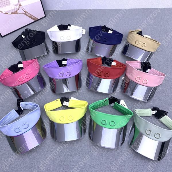 

Luxury Designer Sun Visor Hat Wide Brim UV Protection Adjustable Empty Top Baseball Cap High Quality Unisex Summer Sports Yoga Bucket Hat for Men Women, 03