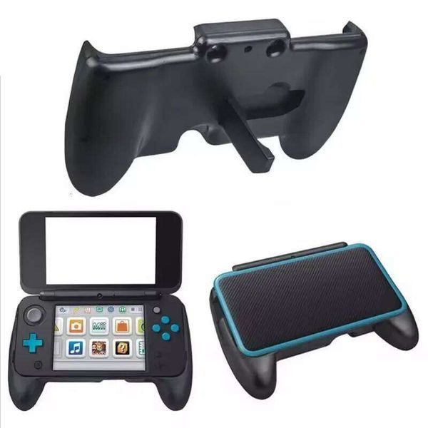 Protective Hand Grip Holder Case Game Controller Bracket Plastic Handle Stand Compatible with Nintendo NEW LL 2DS XL Console