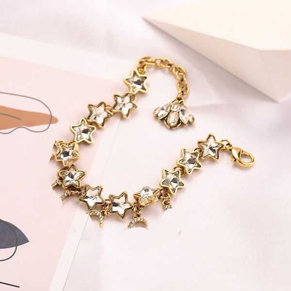 

Designer bracelet fashionable classic leather bracelet Cuban chain women's bracelet birthday party gift 004