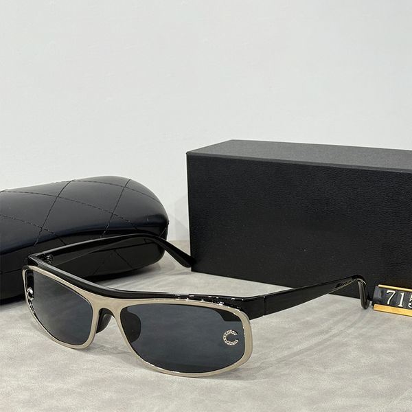 

Designer Summer Sunglasses Fashion Glasses Pc Classic Luxury Elegant Daily Outfit Unisex with Dark Lenses Design Woman Full Frame High-quality