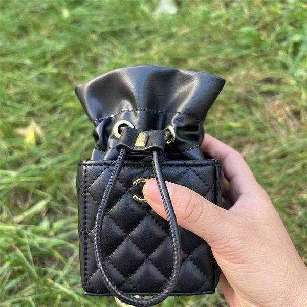 Sling bags Gift Quilted Chain Womens Crossbody Shoulder Drawstring Dumpling Bag Small Square Bag bagdesigner_81LF