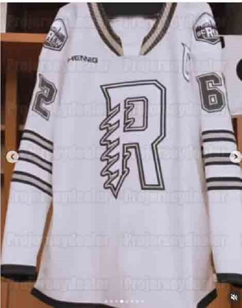 Rockford IceHogs 2026 White Hockey Jerseys Colton Dach Drew Commesso Cavan Fitzgerald Kevin Korchinski Samuel Savoie Crevier Gavin Hayes