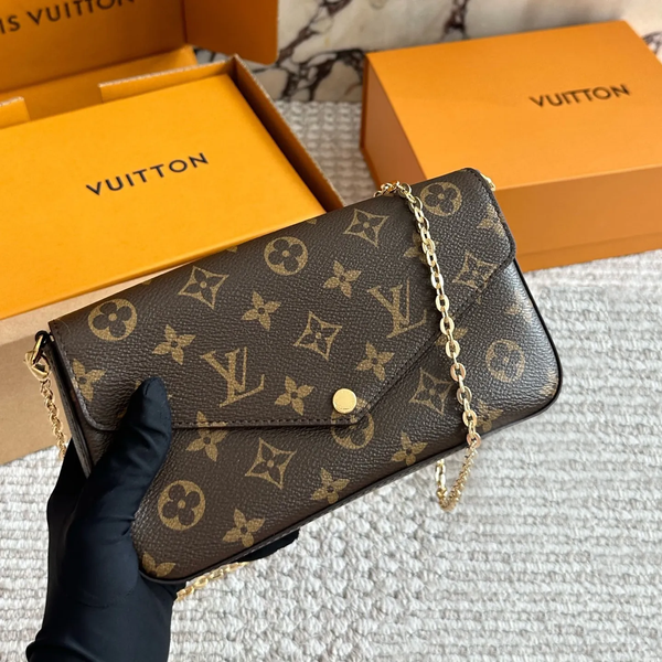

designer bag Shoulder bags fashion bag Designer wallet Set Top Luxury Designer Wallet Women Classic Flower Pochette Felicie Bag Leather Clutch Tote Messenger bags, L-9