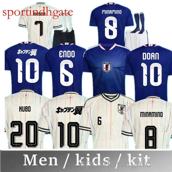 Japan Soccer Jersey 2026 World Cup MITOMA, DOAN, MINAMINO National Team Football Shirt Special Edition 26 27 Uniforms - AYASE, KUBO, NAKAMURA, SEKO top quality