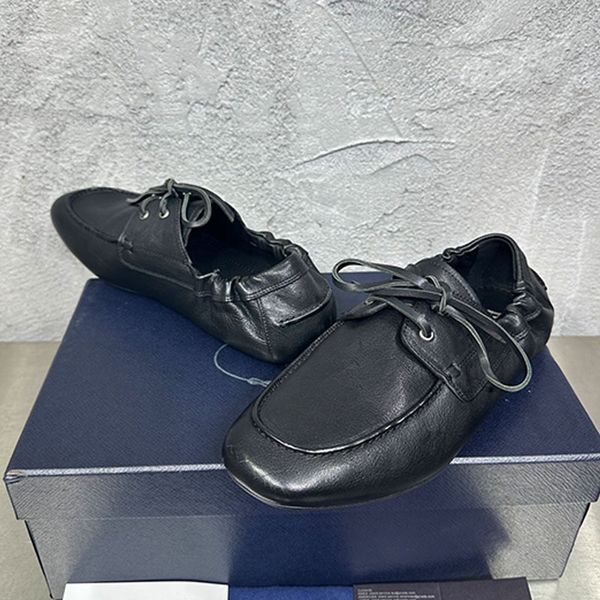 Step Up Your Style: Classic Men's Vintage Leather Boat Shoes