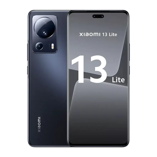 XIAOMI 13 Lite 5G + 4G LTE (128GB + 8GB) Global Version Unlocked GSM 6.55" 50MP Triple Cam (Black