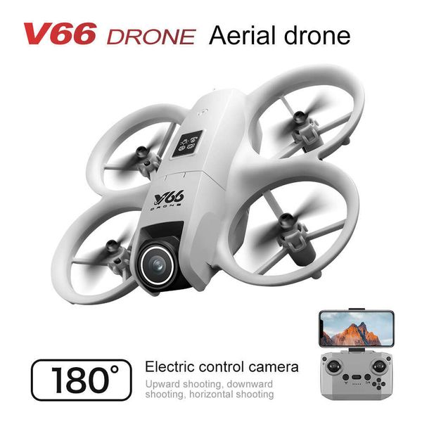 V66 Foreign Trade HD Remote Control Aircraft Dual Camera Altitude Hold Aerial Photography Drone Kuhangxin 2026423