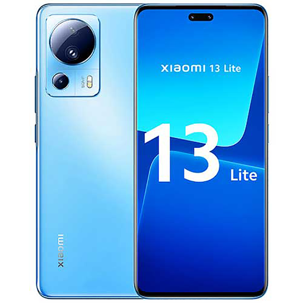 XIAOMI 13 Lite 5G + 4G LTE (8GB+256GB) Global Version Unlocked GSM 6.55" 50MP Triple Cam Version)--Blue