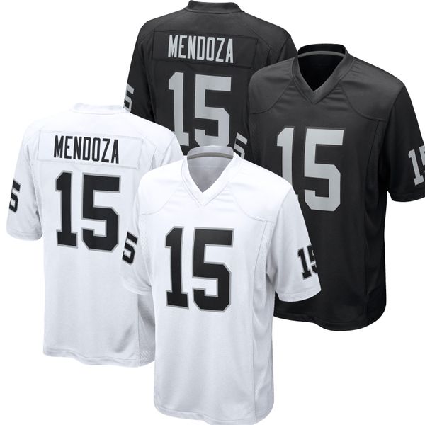 LsVgasRaiders Fernando Mendoza 2026 Football Jersey Maxx Crosby Jimmy Garoppolo Kirk Cousins Connor Heyward Tre Tucker Michael Mayer Kolton Miller Matt Gay Vance